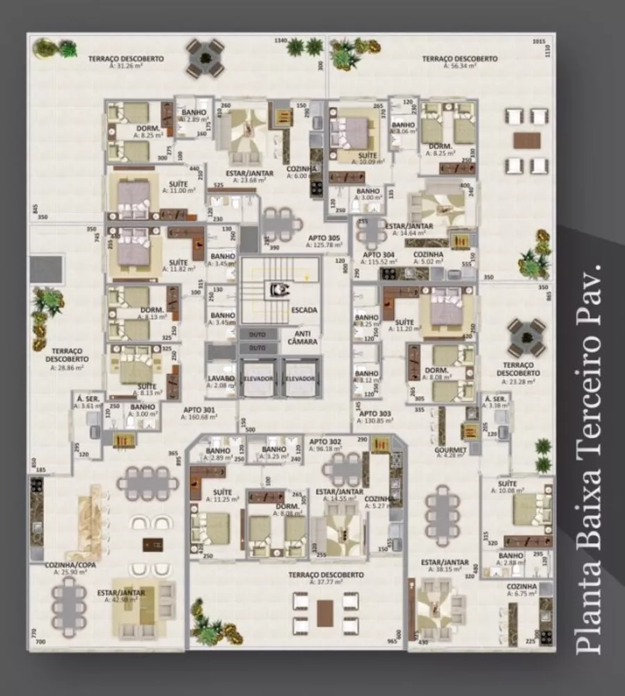 Apartamento, 2 quartos, 73 m² - Foto 3