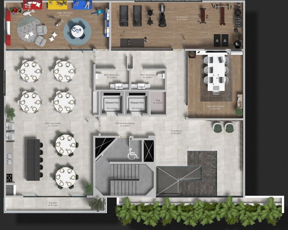 Apartamento à venda com 3 quartos, 138m² - Foto 14