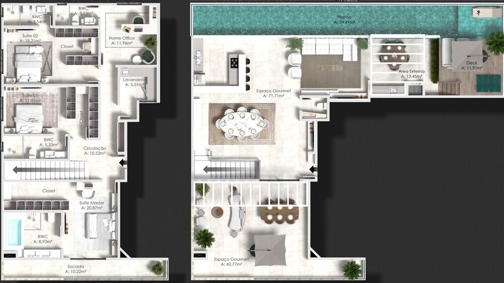 Apartamento à venda com 3 quartos, 138m² - Foto 16