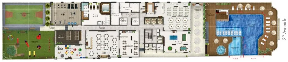 Apartamento, 3 quartos, 100 m² - Foto 2
