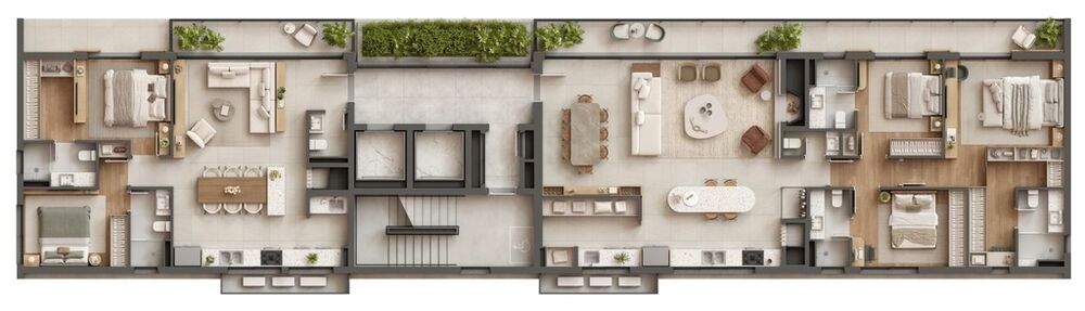 Apartamento à venda com 2 quartos, 100m² - Foto 3
