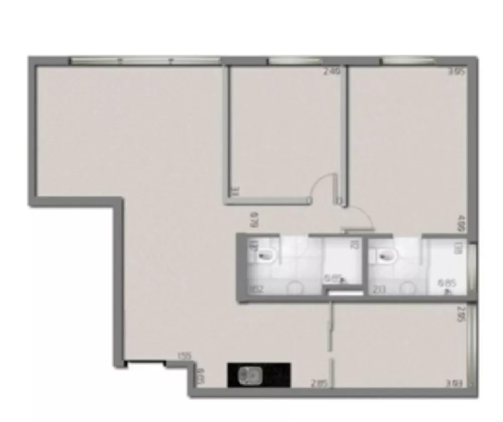 Apartamento, 2 quartos, 70 m² - Foto 4