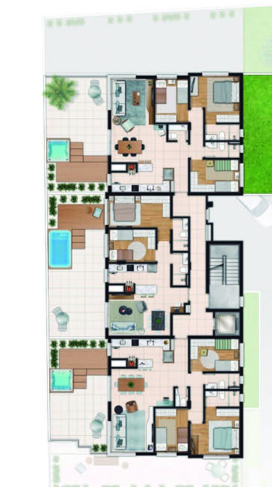 Apartamento, 2 quartos, 66 m² - Foto 1