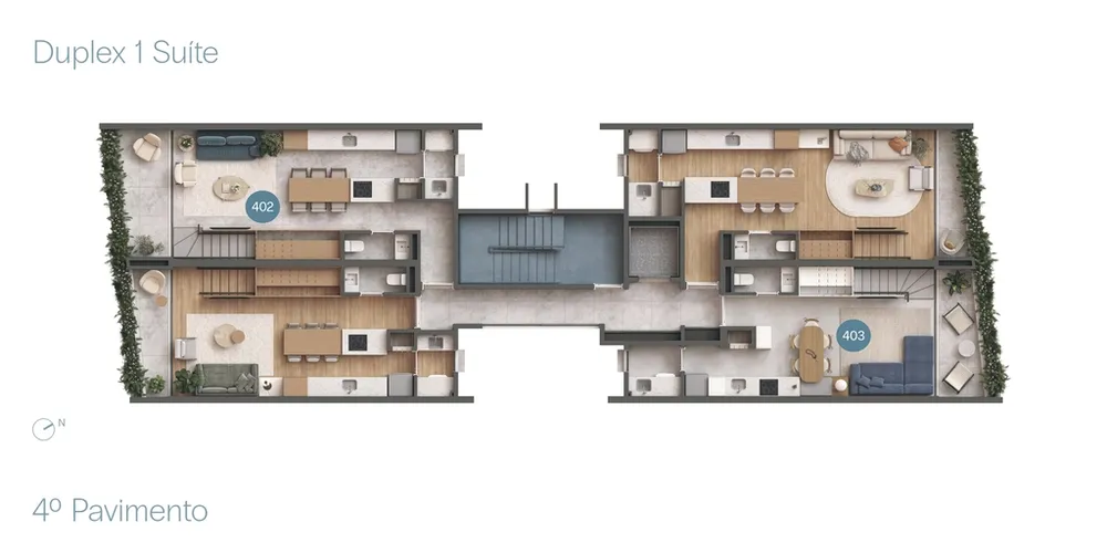 Apartamento, 1 quarto, 41 m² - Foto 3