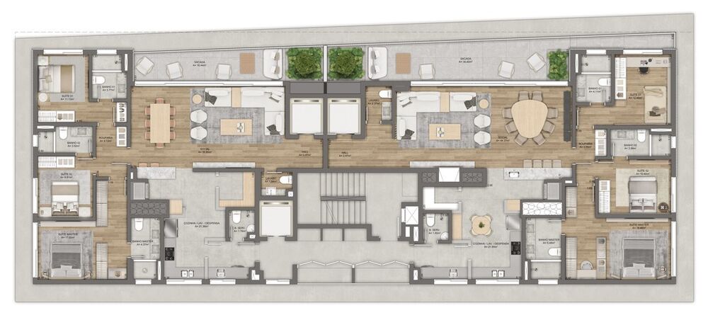 Apartamento, 3 quartos, 179 m² - Foto 11