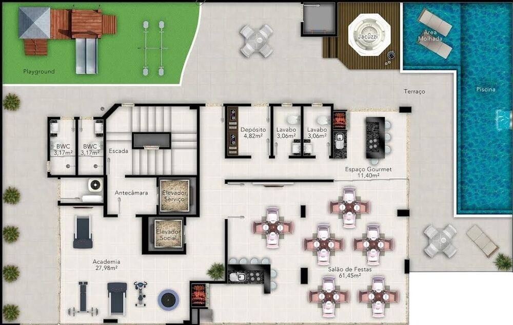 Cobertura à venda com 4 quartos, 502m² - Foto 6