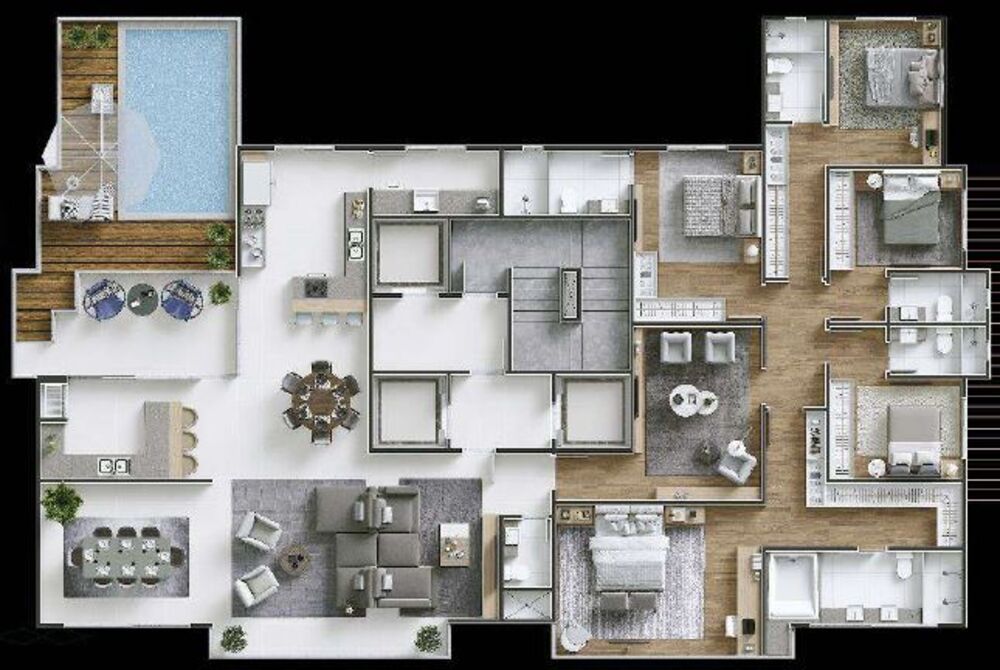 Apartamento, 4 quartos, 138 m² - Foto 12