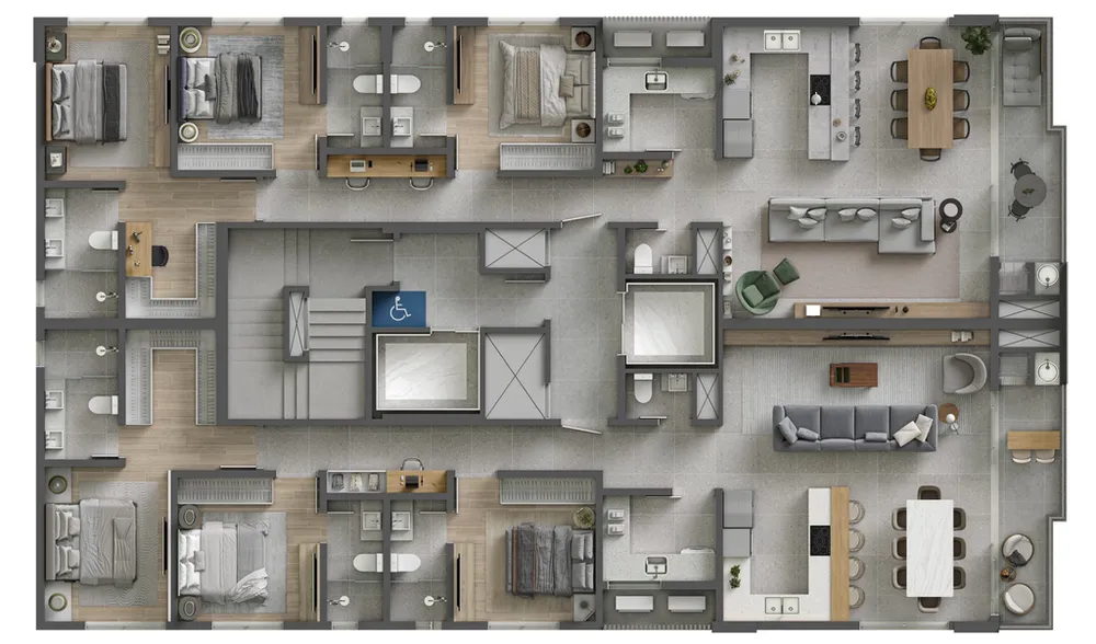 Apartamento, 3 quartos, 210 m² - Foto 12