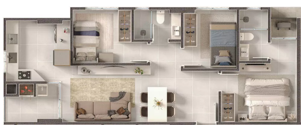Apartamento, 2 quartos, 70 m² - Foto 12