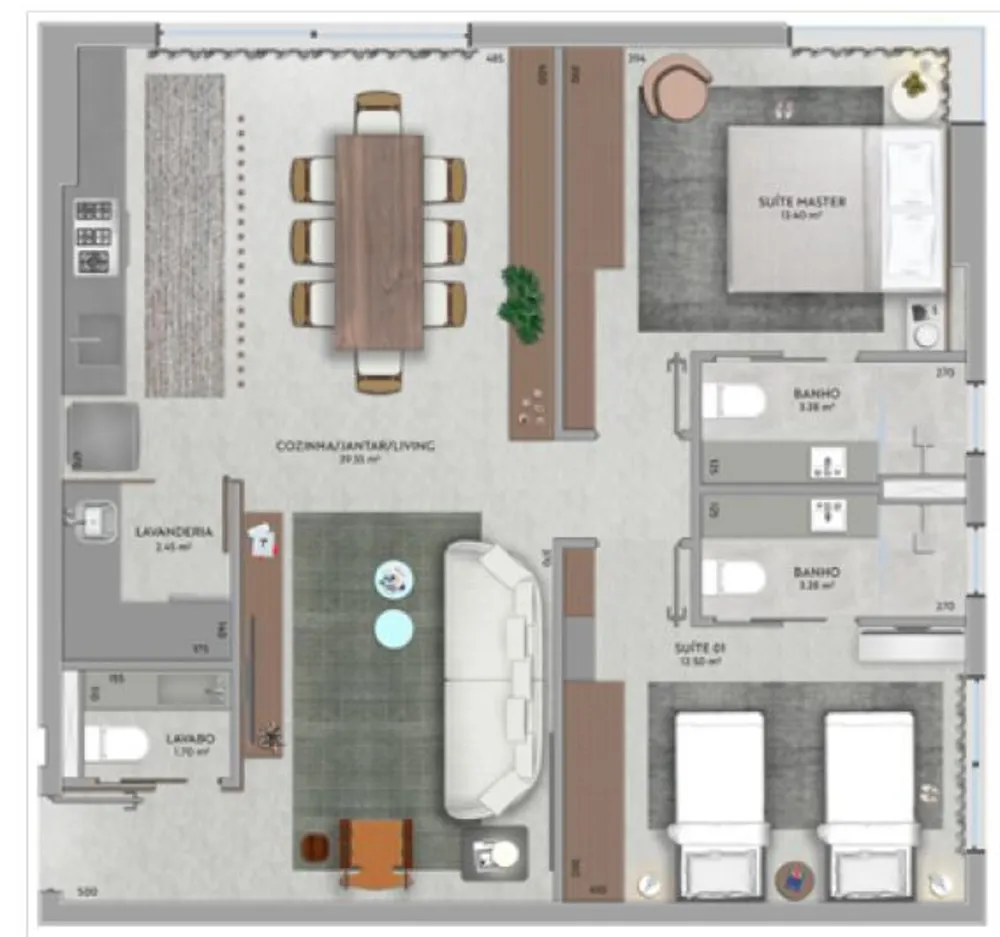 Apartamento, 3 quartos, 228 m² - Foto 11