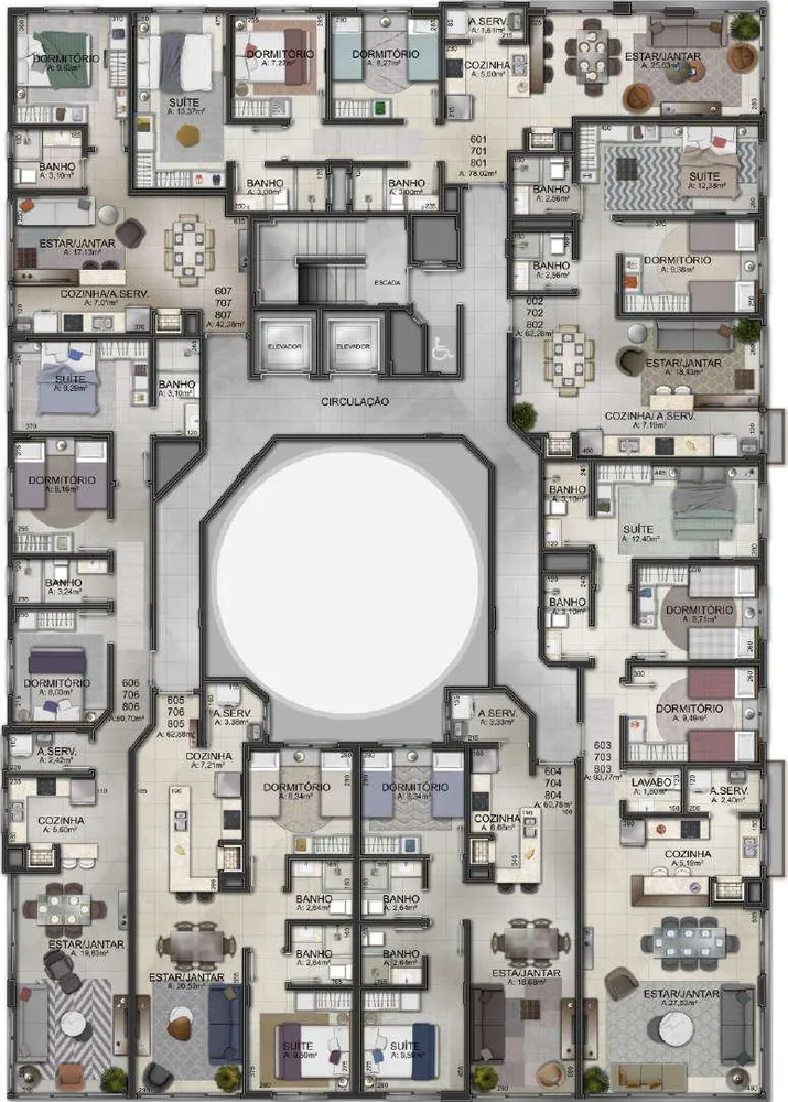 Apartamento, 4 quartos, 249 m² - Foto 10