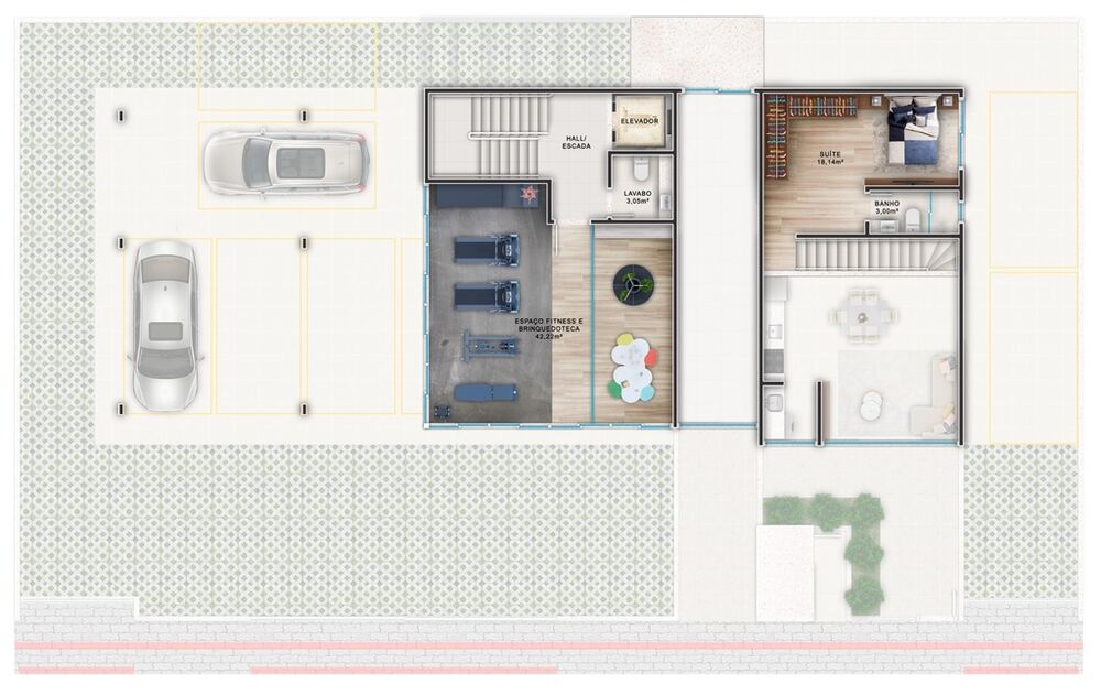 Cobertura, 3 quartos, 98 m² - Foto 6