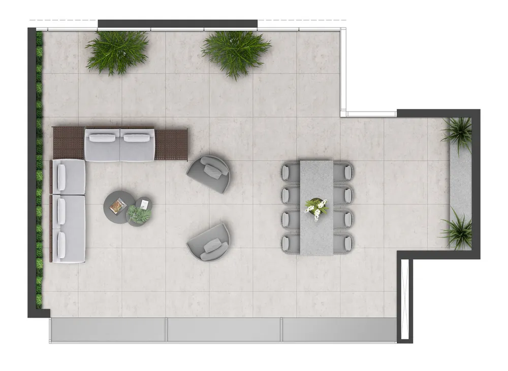 Apartamento, 1 quarto, 45 m² - Foto 4