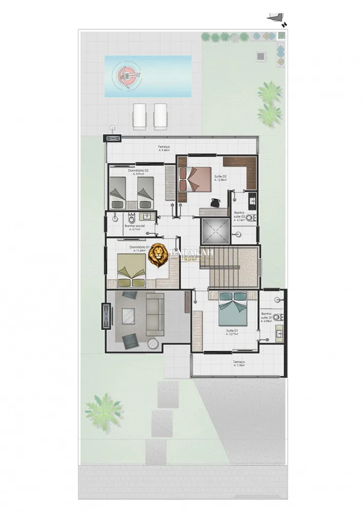 Casa, 4 quartos, 234 m² - Foto 2