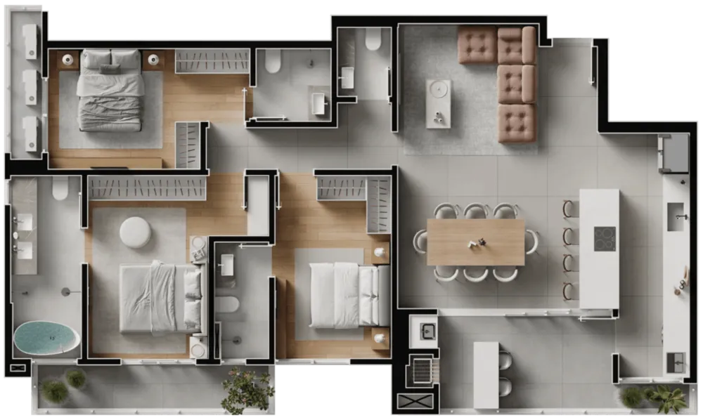 Apartamento, 3 quartos, 112 m² - Foto 7