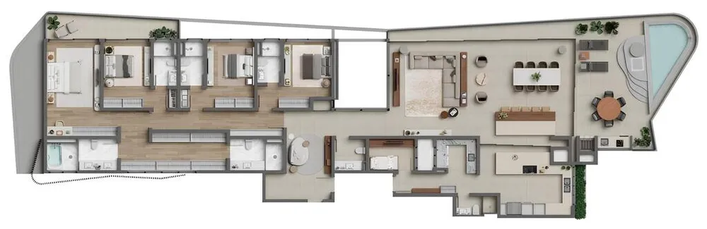 Apartamento, 4 quartos, 396 m² - Foto 8