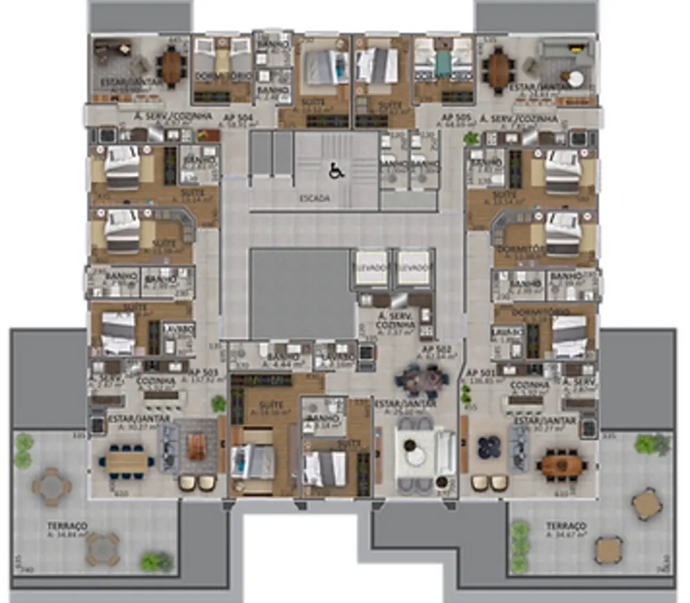 Apartamento, 3 quartos, 99 m² - Foto 6