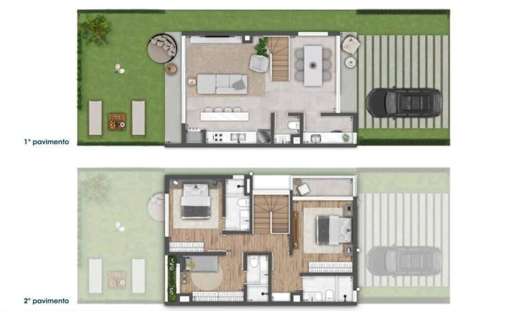 Casa de Condomínio, 3 quartos - Foto 3