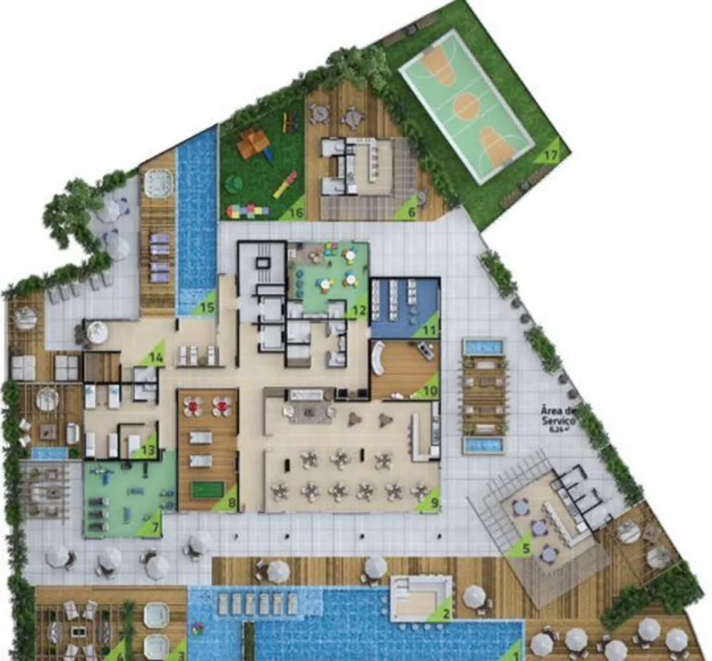 Cobertura, 3 quartos, 328 m² - Foto 4