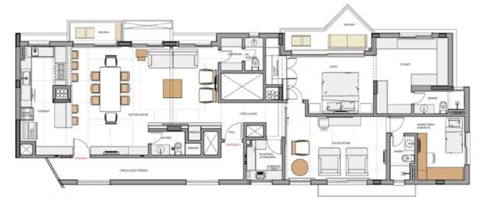 Apartamento, 2 quartos, 162 m² - Foto 1