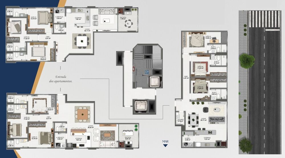 Apartamento, 3 quartos, 114 m² - Foto 15