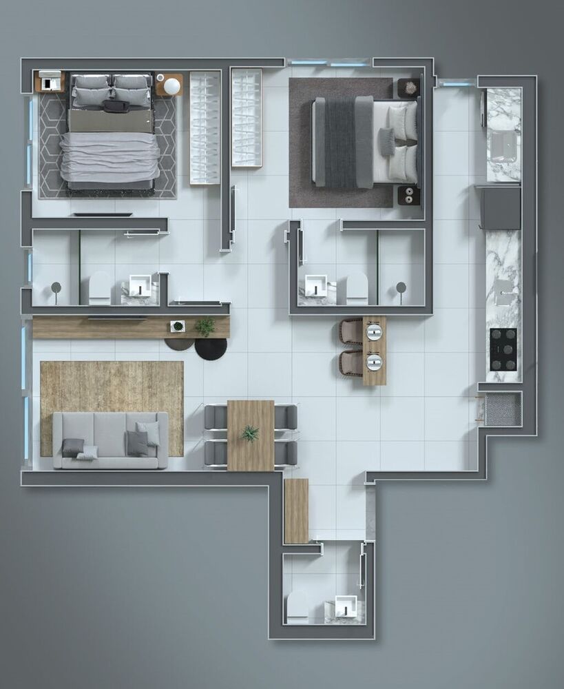 Apartamento, 2 quartos, 98 m² - Foto 12