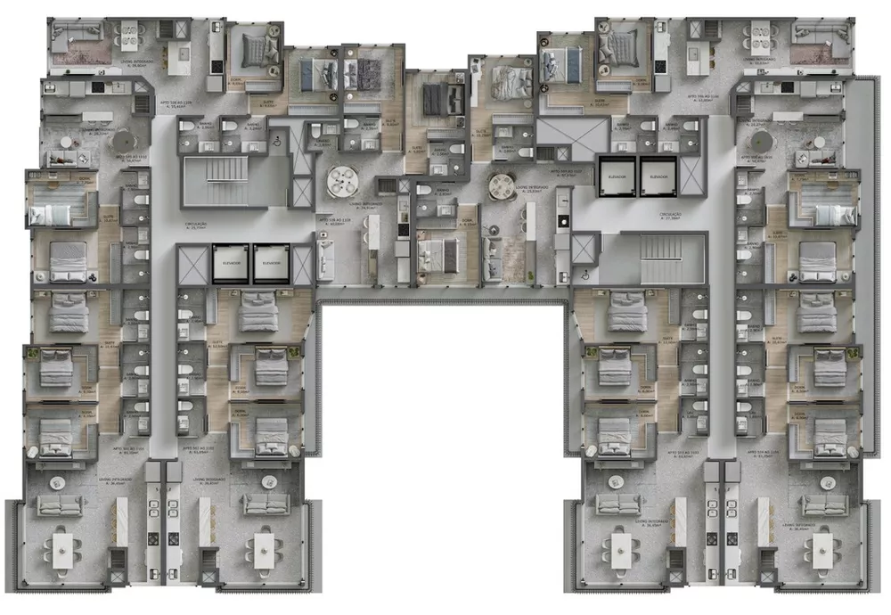 Apartamento, 3 quartos, 152 m² - Foto 3
