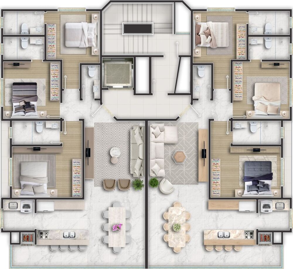 Apartamento, 3 quartos, 230 m² - Foto 1