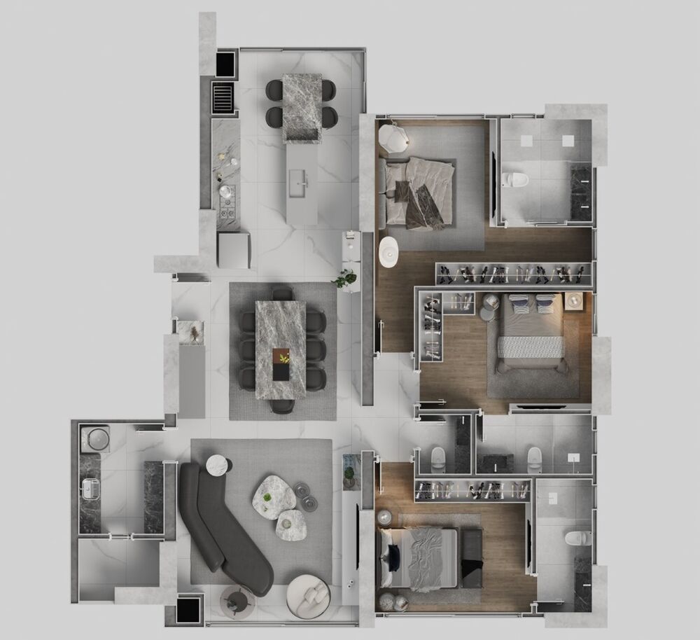 Apartamento, 3 quartos, 341 m² - Foto 17