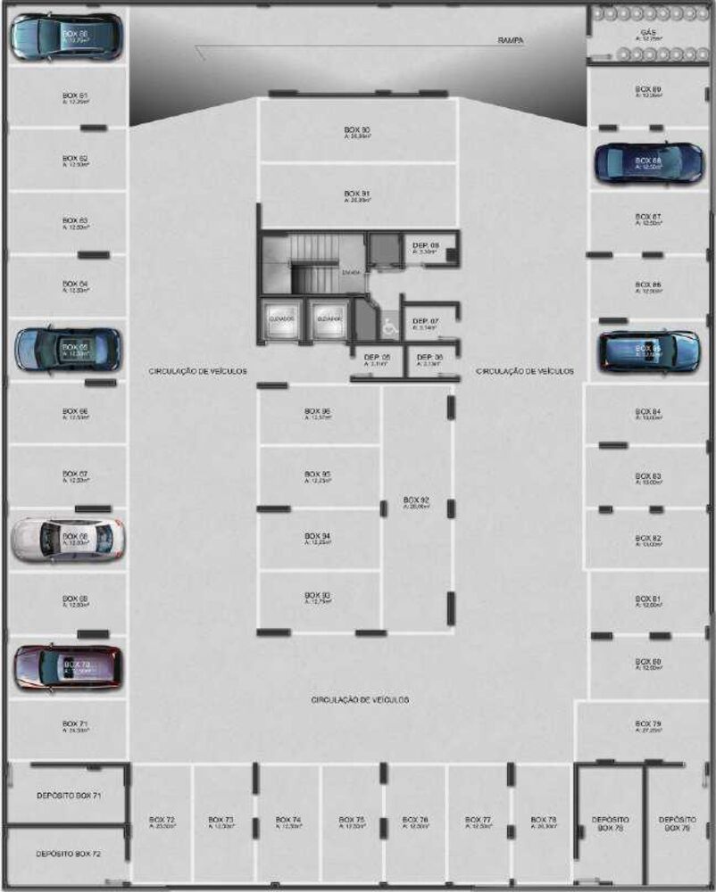 Apartamento à venda com 1 quarto, 60m² - Foto 8