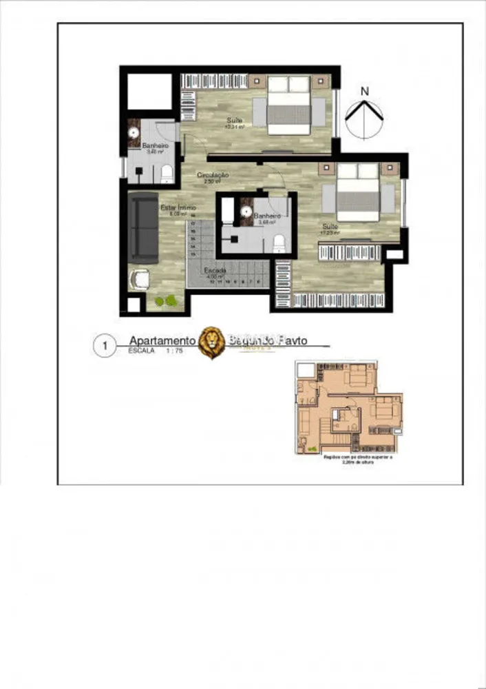Apartamento, 2 quartos, 79 m² - Foto 10