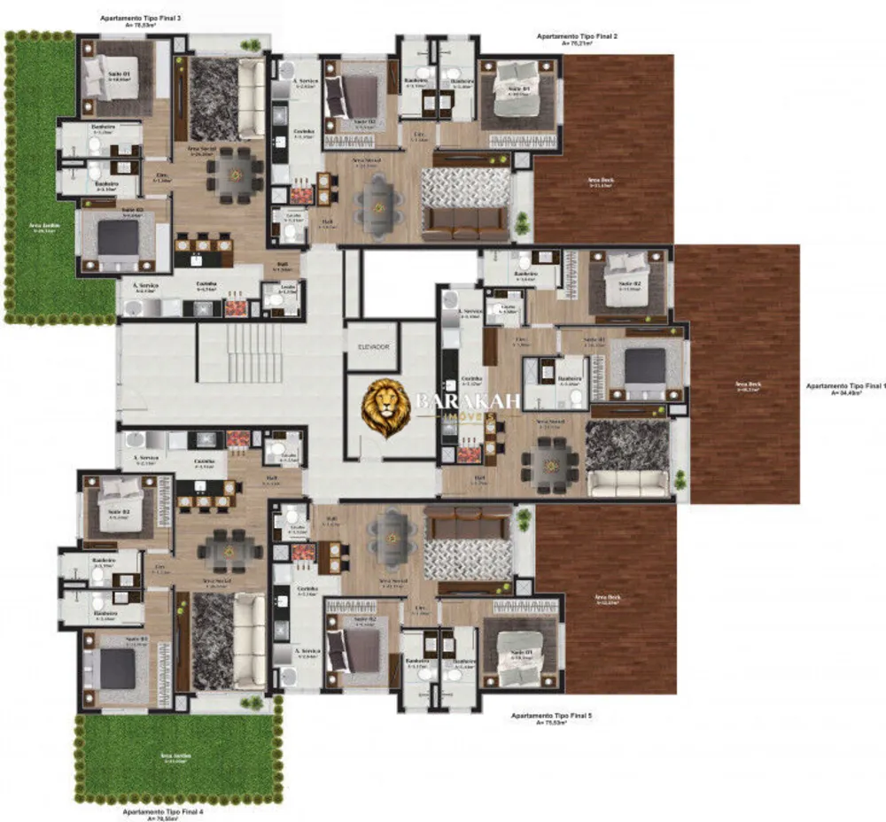 Apartamento, 2 quartos, 79 m² - Foto 16