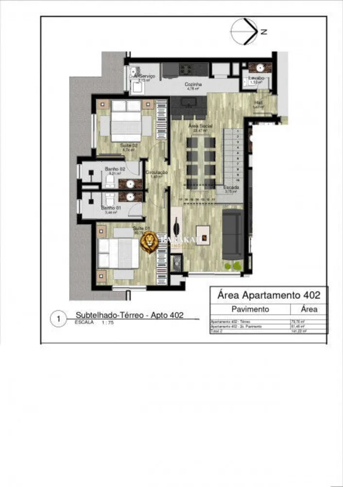 Apartamento, 2 quartos, 79 m² - Foto 12