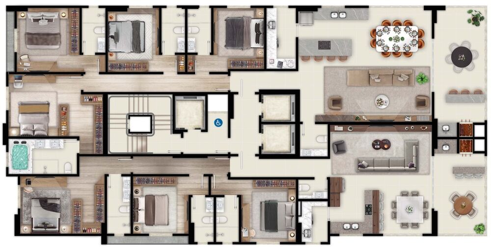 Apartamento, 4 quartos, 202 m² - Foto 6