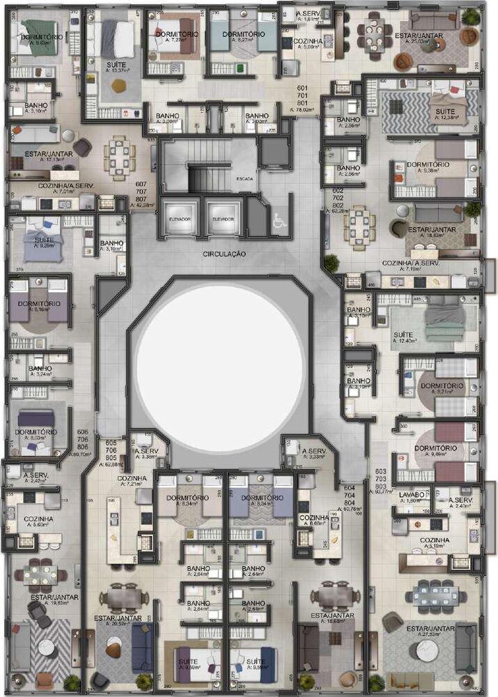 Apartamento, 3 quartos, 130 m² - Foto 6