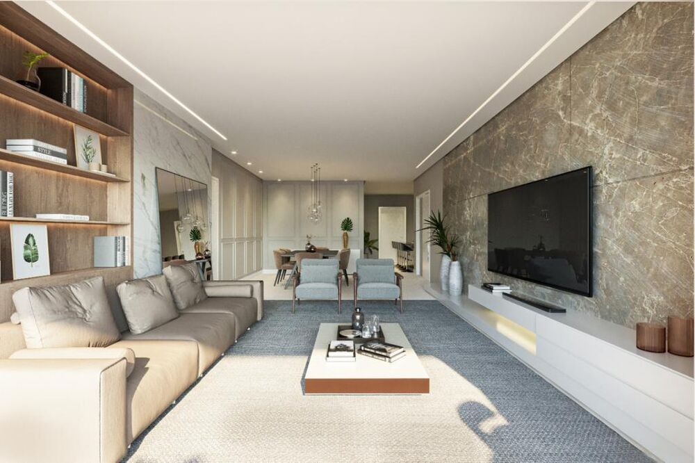 Apartamento à venda com 4 quartos, 154m² - Foto 2