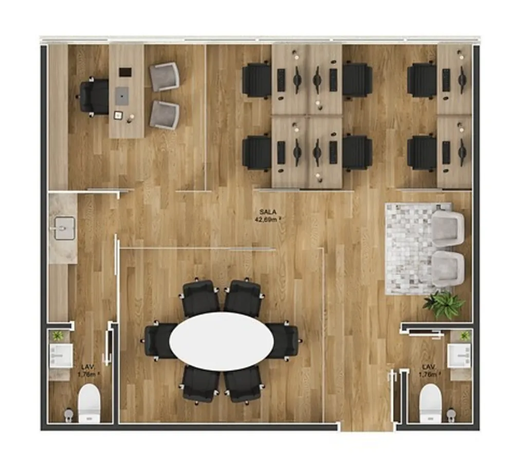 Sala-Conjunto, 25 m² - Foto 6