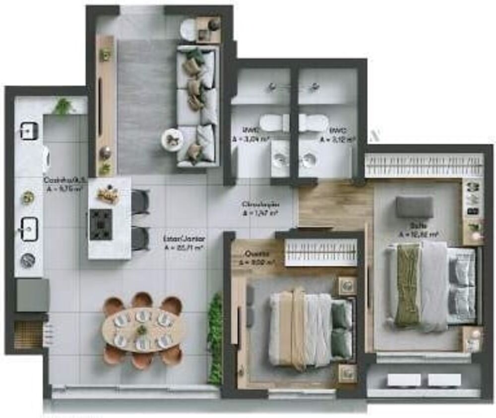 Apartamento à venda com 3 quartos, 95m² - Foto 8