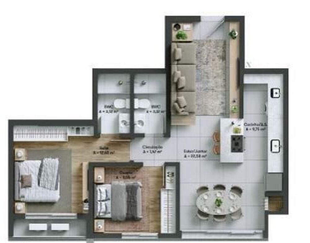 Apartamento à venda com 3 quartos, 95m² - Foto 9