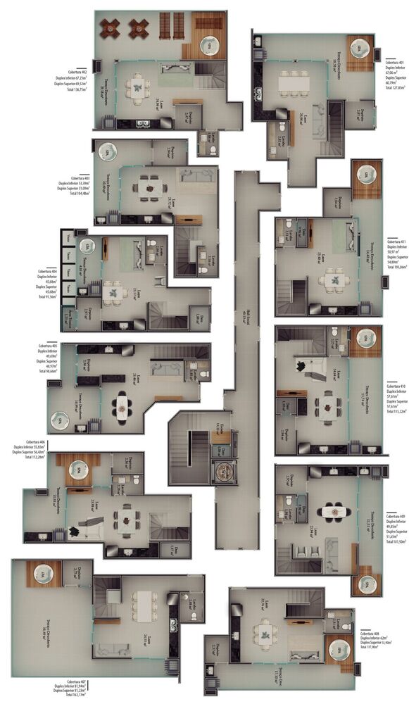 Cobertura, 2 quartos, 127 m² - Foto 14