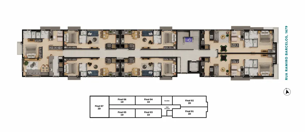 Apartamento, 2 quartos, 58 m² - Foto 14
