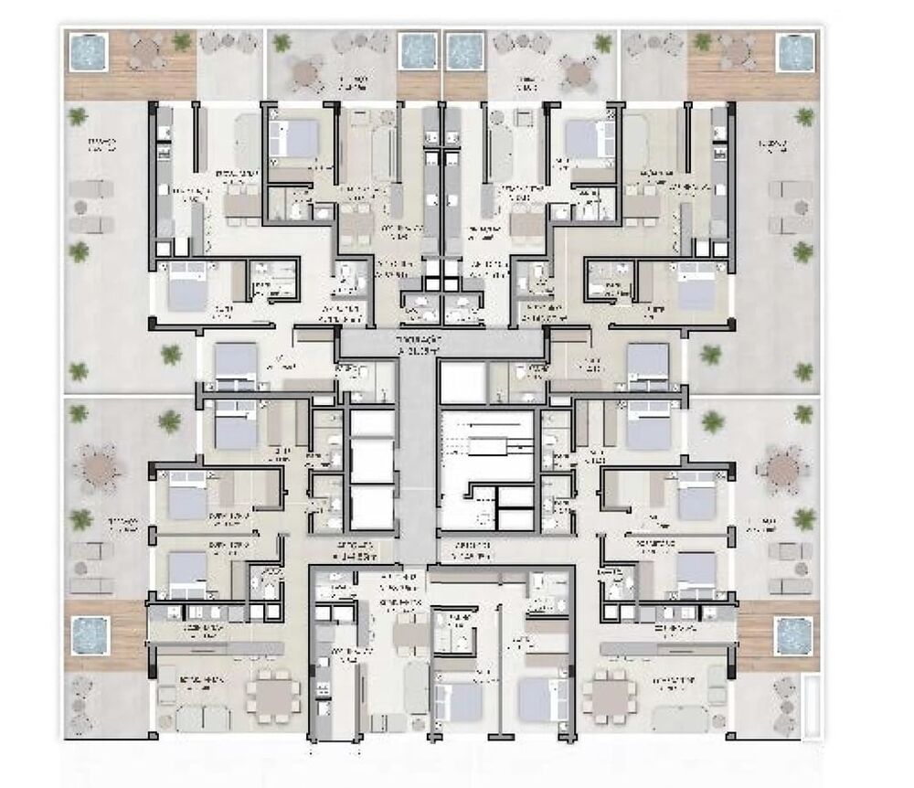Apartamento, 1 quarto, 194 m² - Foto 4