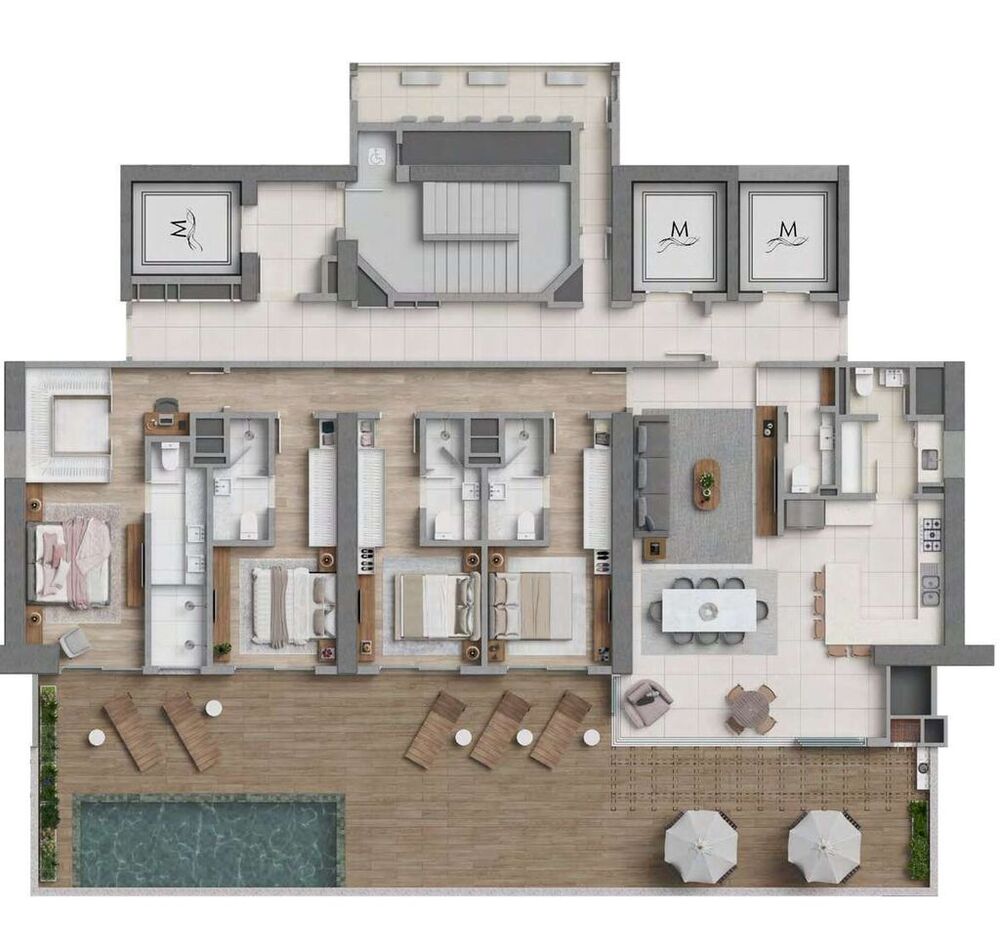 Apartamento, 4 quartos, 251 m² - Foto 17