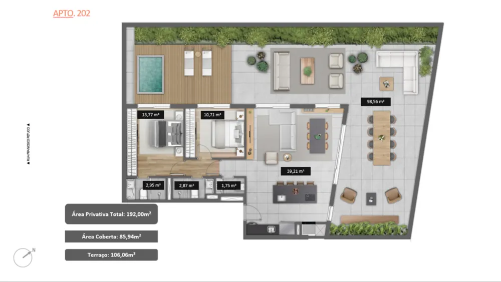 Apartamento, 1 quarto, 87 m² - Foto 11