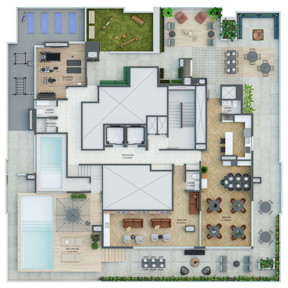 Apartamento, 3 quartos, 105 m² - Foto 3