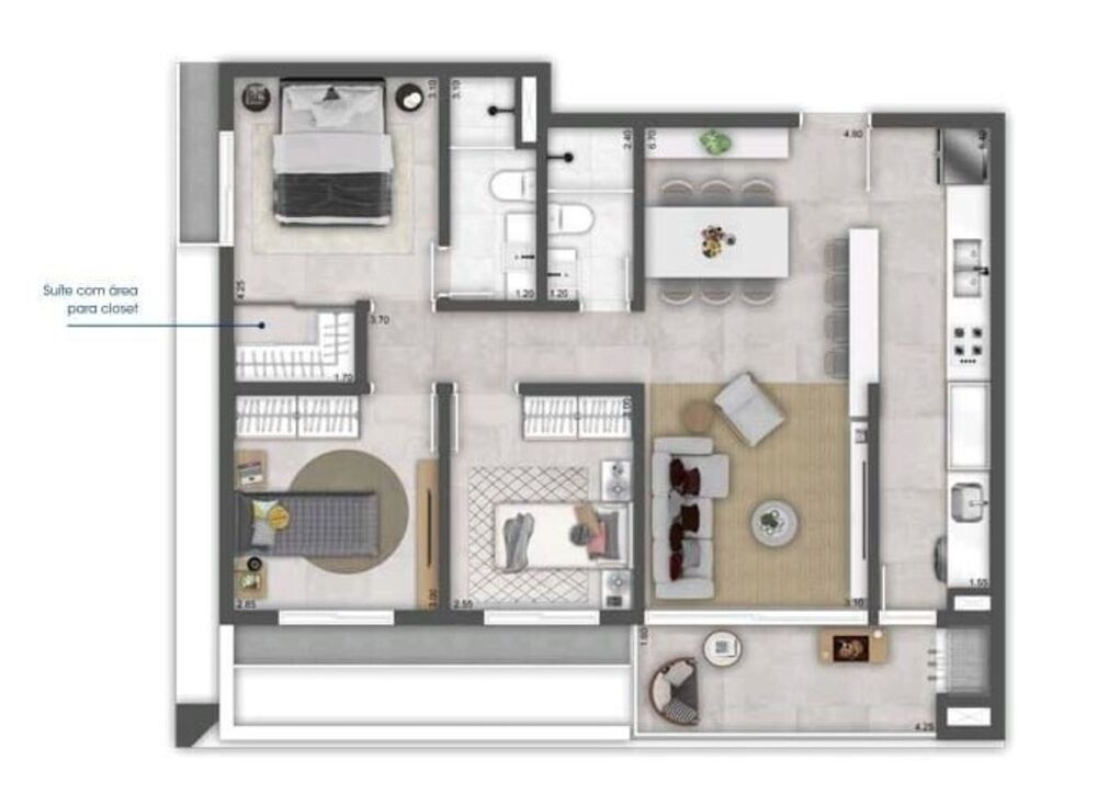 Cobertura à venda com 2 quartos, 170m² - Foto 16