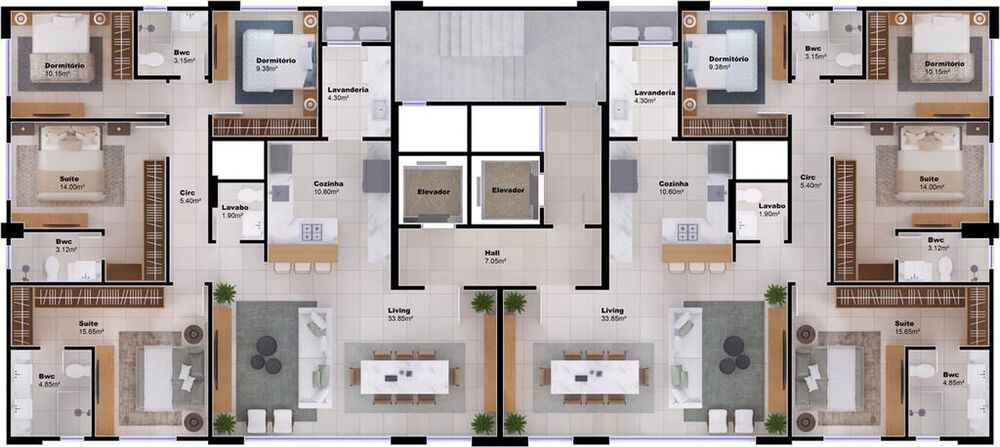 Apartamento, 4 quartos, 270 m² - Foto 4