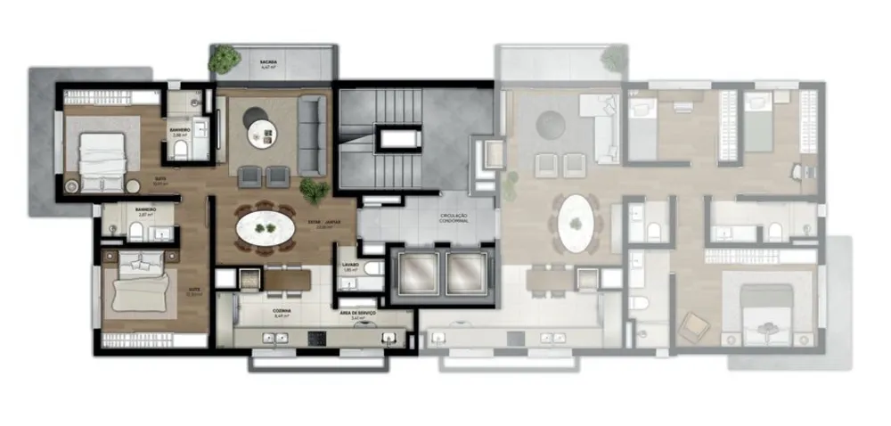 Apartamento, 2 quartos, 87 m² - Foto 10