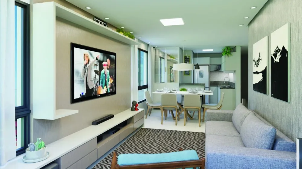 Apartamento, 2 quartos, 57 m² - Foto 3
