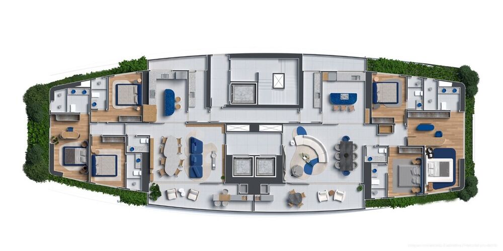 Apartamento, 3 quartos, 184 m² - Foto 3